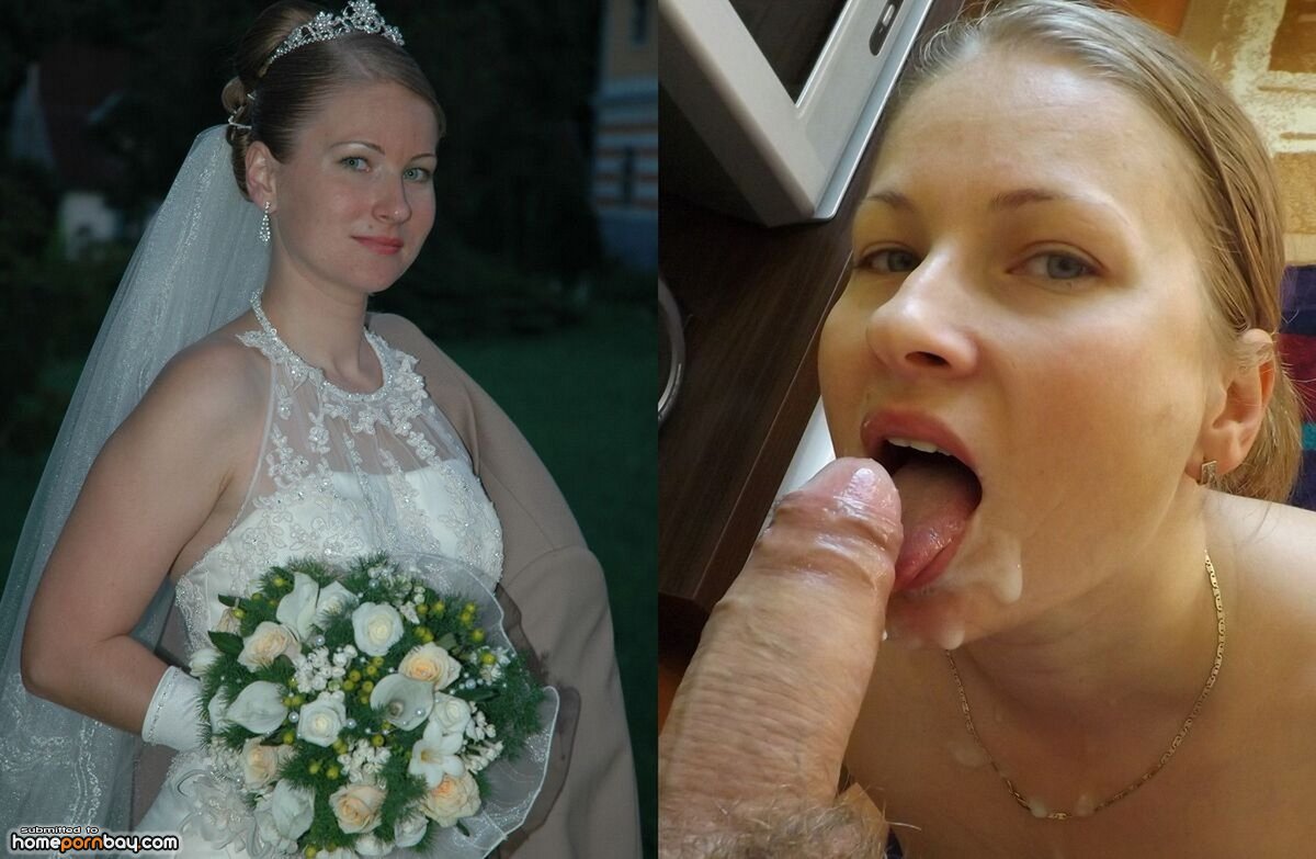 Порно фото минета невесты