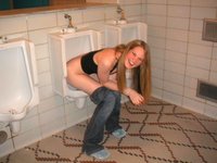 Trashed Girlfriends Pissing 1