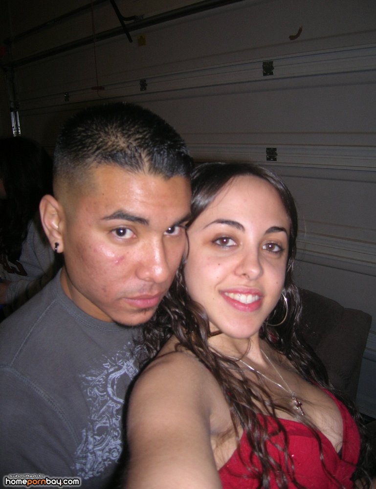 Latino amateur couple.
