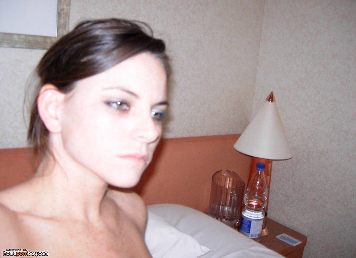 French amateur brunette wife Nathaly picture photo