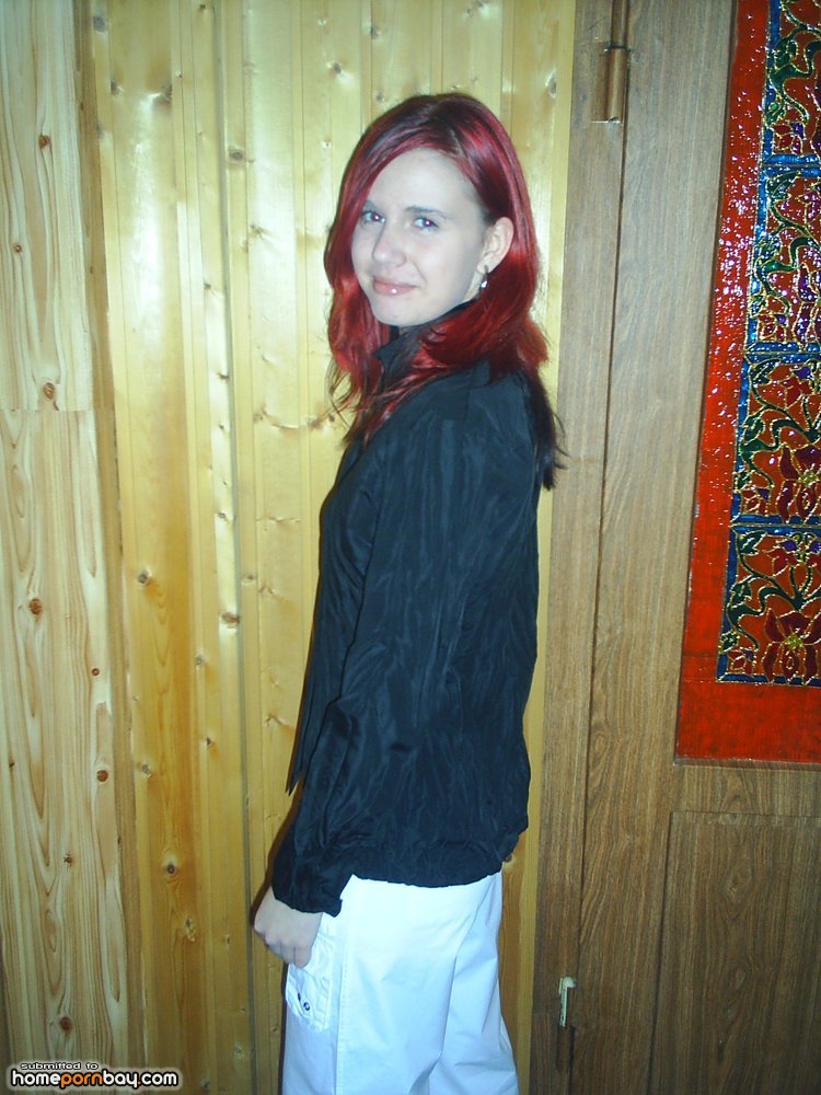 Sexy redhead amateur GF  photo
